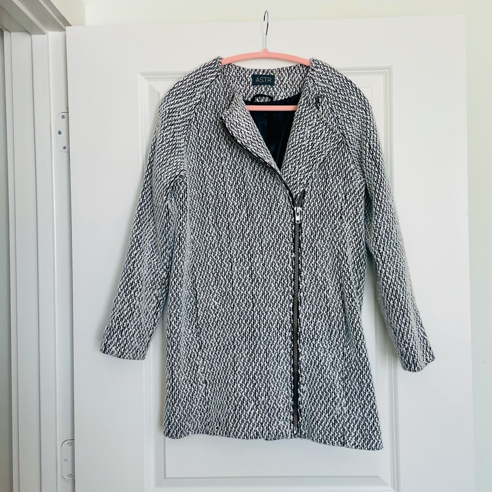 ASTR black and white jacket